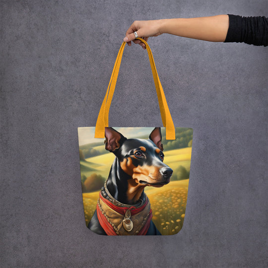 Tote bag-German Pinscher