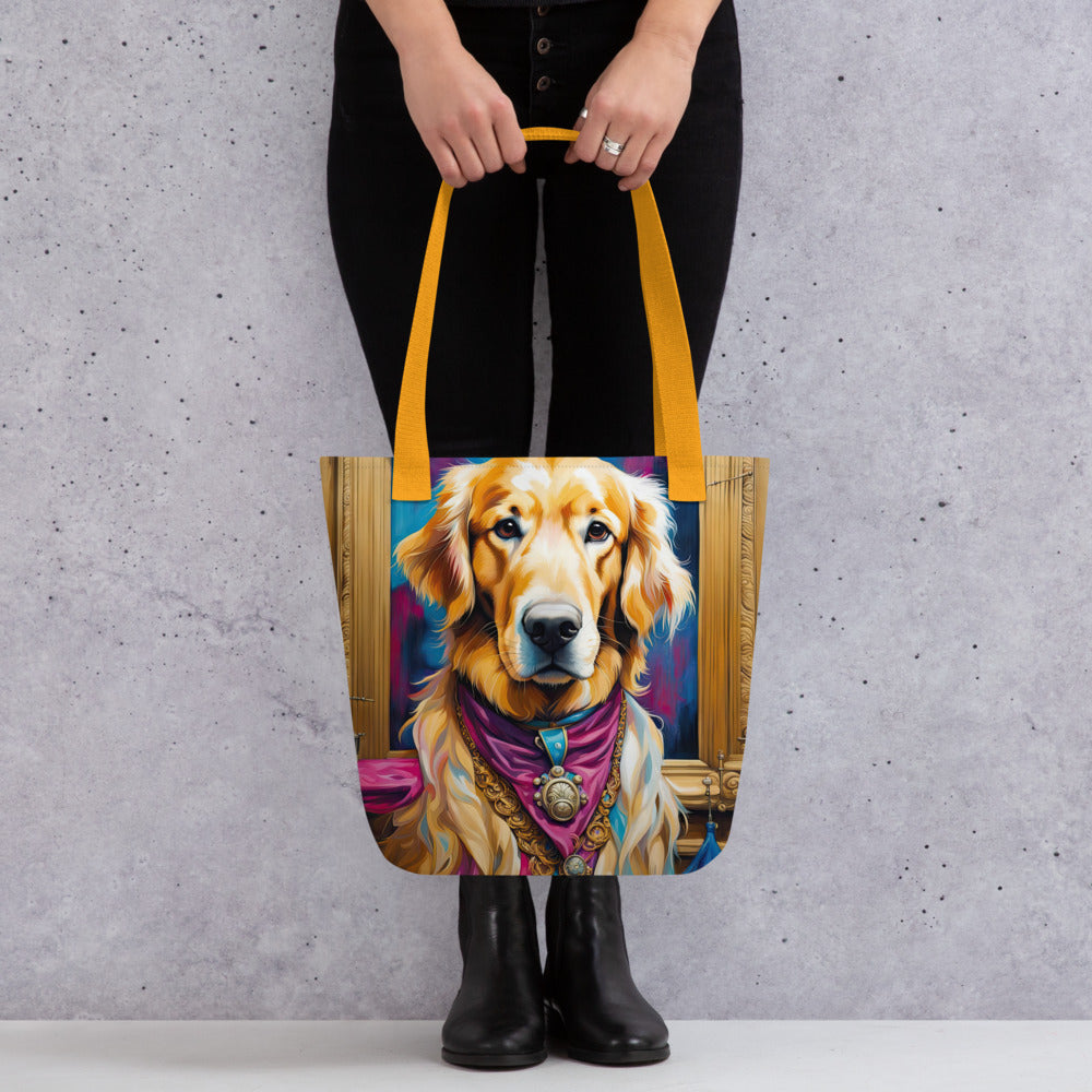 Tote bag-Golden Retriever V4