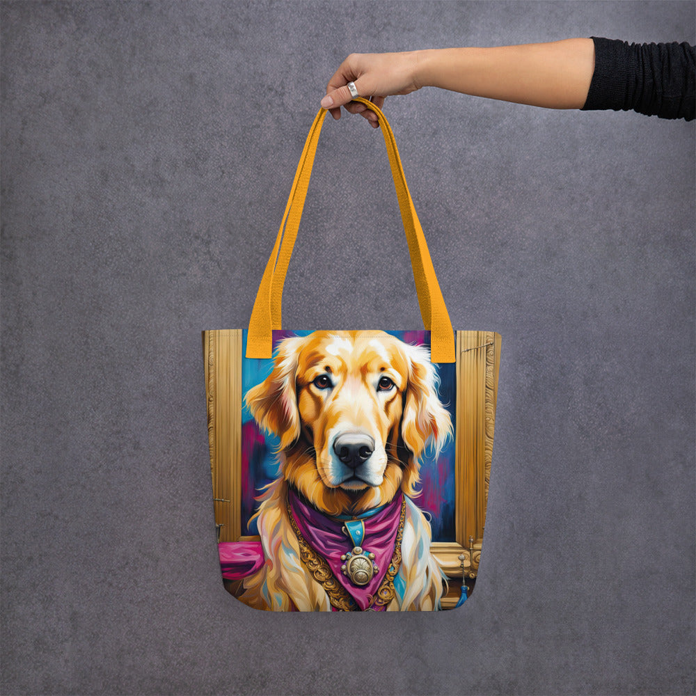 Tote bag-Golden Retriever V4