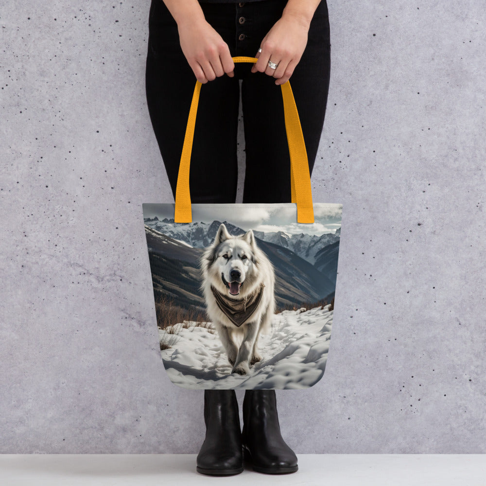 Tote bag-Great Pyrenees