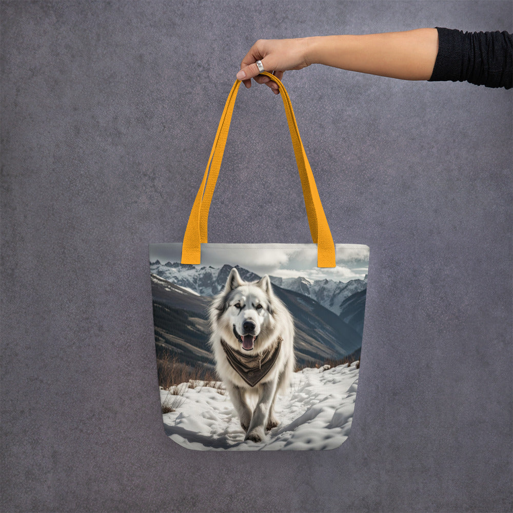 Tote bag-Great Pyrenees