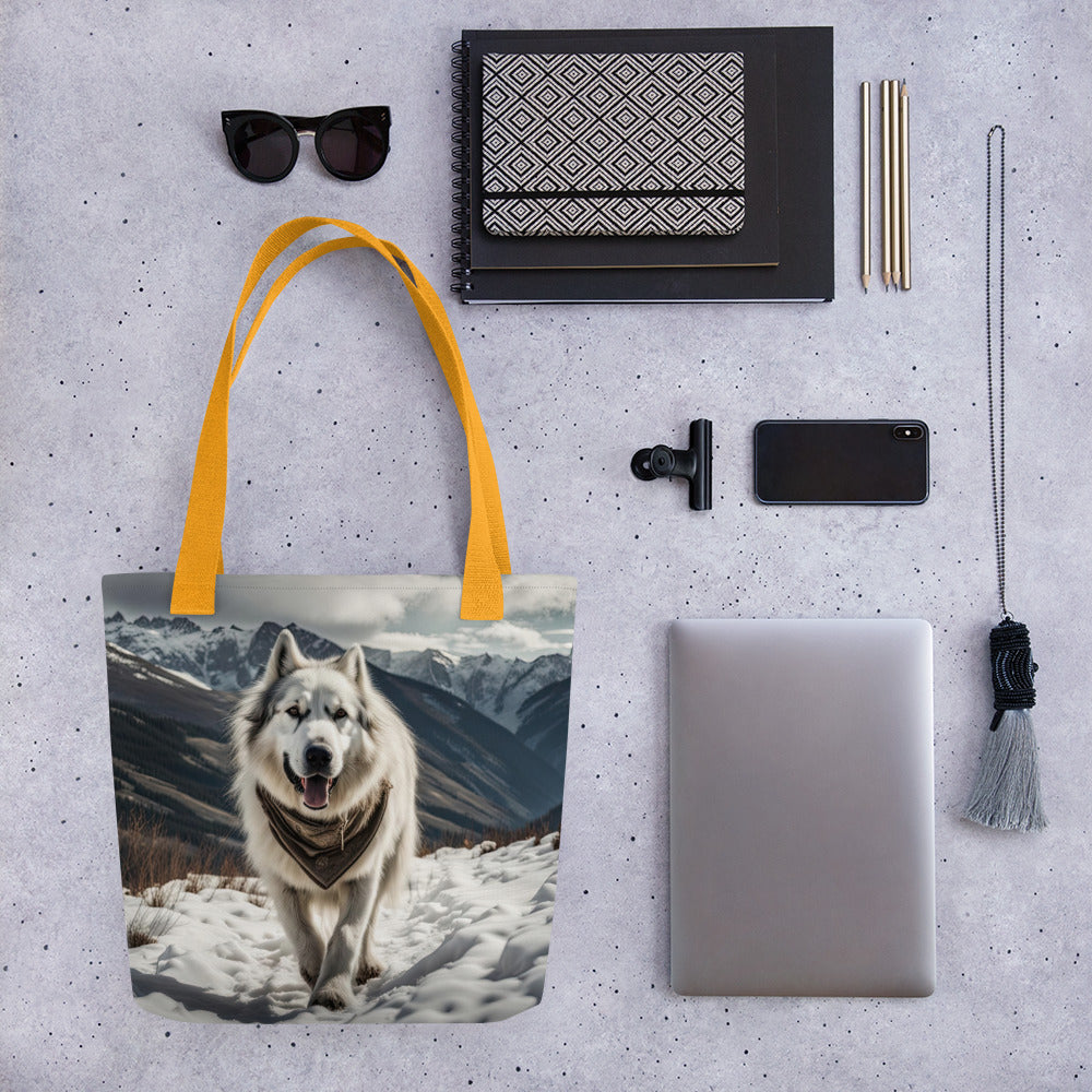 Tote bag-Great Pyrenees