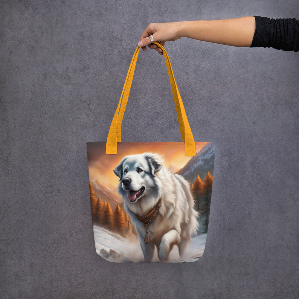 Tote bag-Great Pyrenees V2