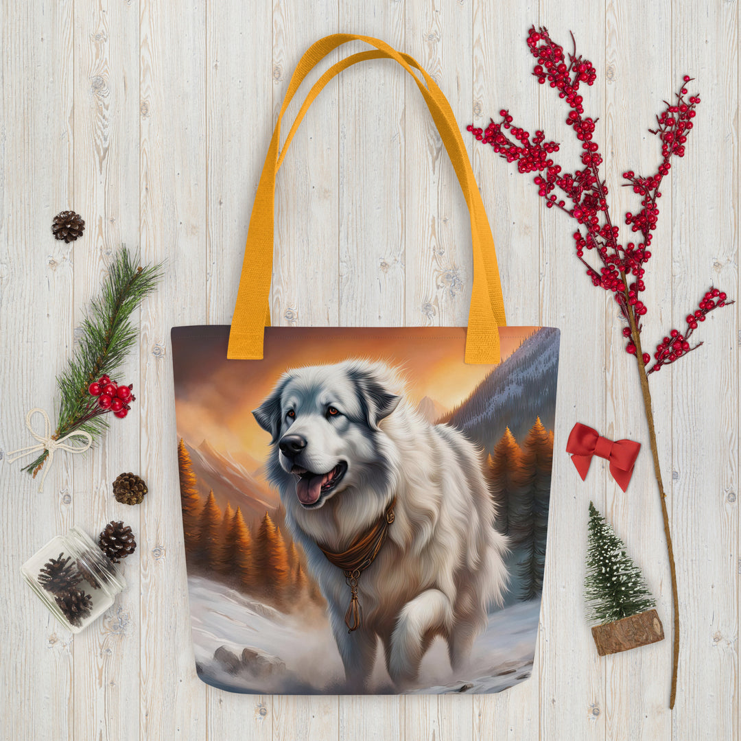 Tote bag-Great Pyrenees V2