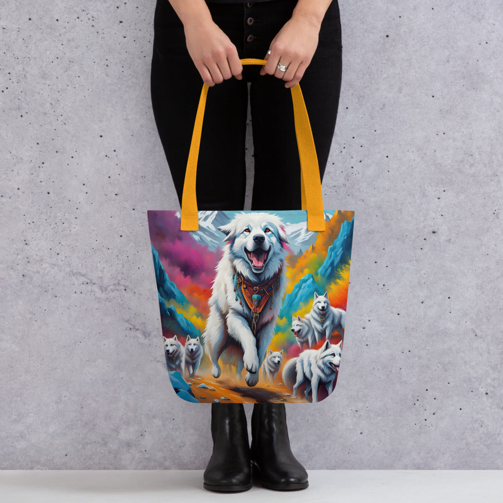 Tote bag-Great Pyrenees V4