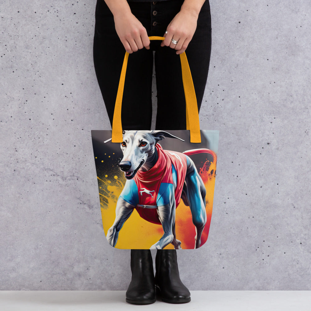 Tote bag-Greyhound V2