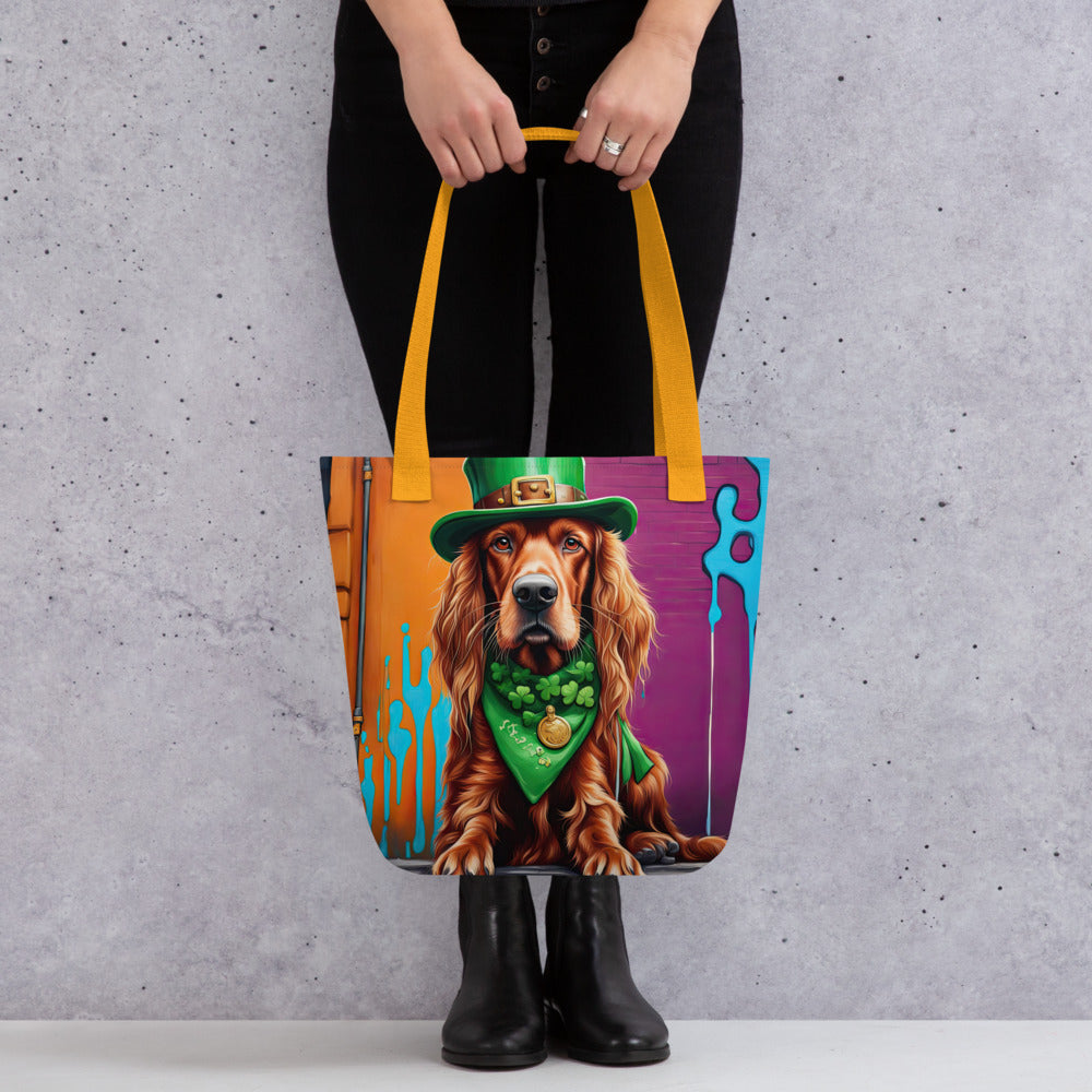 Tote bag-Irish Setter V3