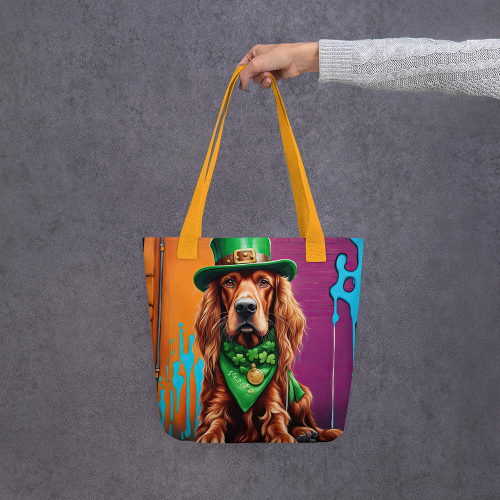 Tote bag-Irish Setter V3