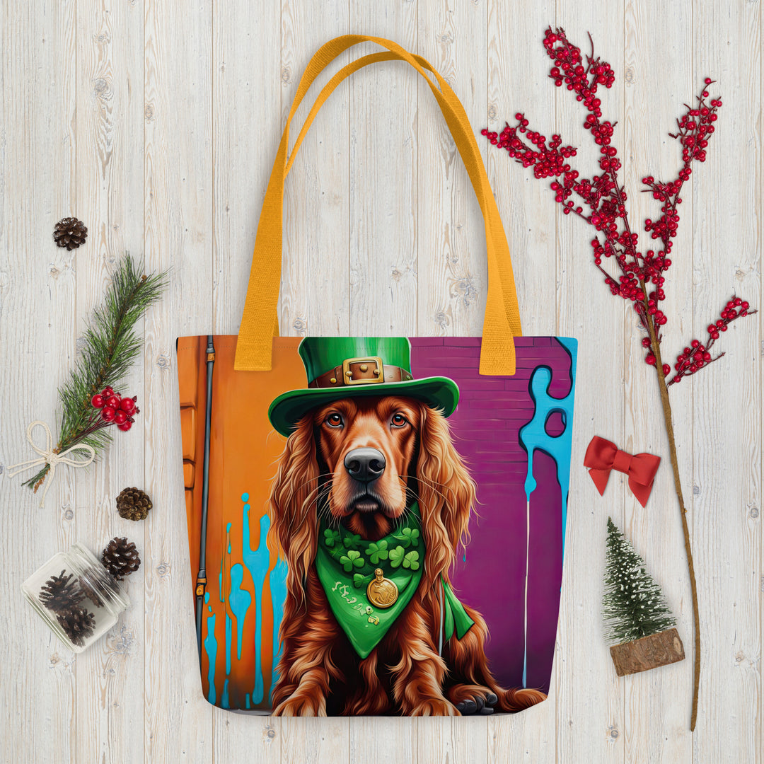 Tote bag-Irish Setter V3