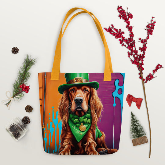 Tote bag-Irish Setter V3