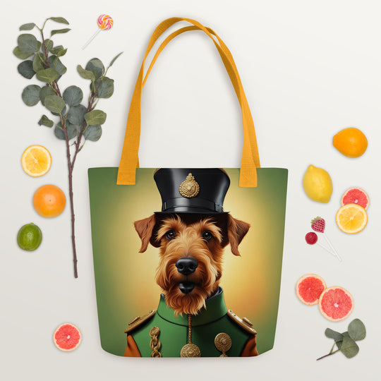 Tote bag-Irish Terrier