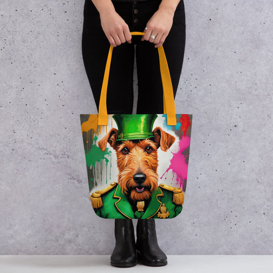 Tote bag-Irish Terrier V2