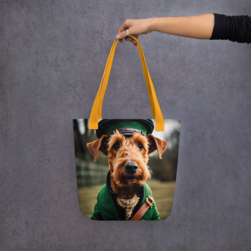 Tote bag-Irish Terrier V3