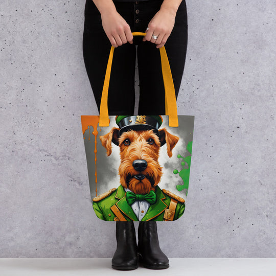 Tote bag-Irish Terrier V4