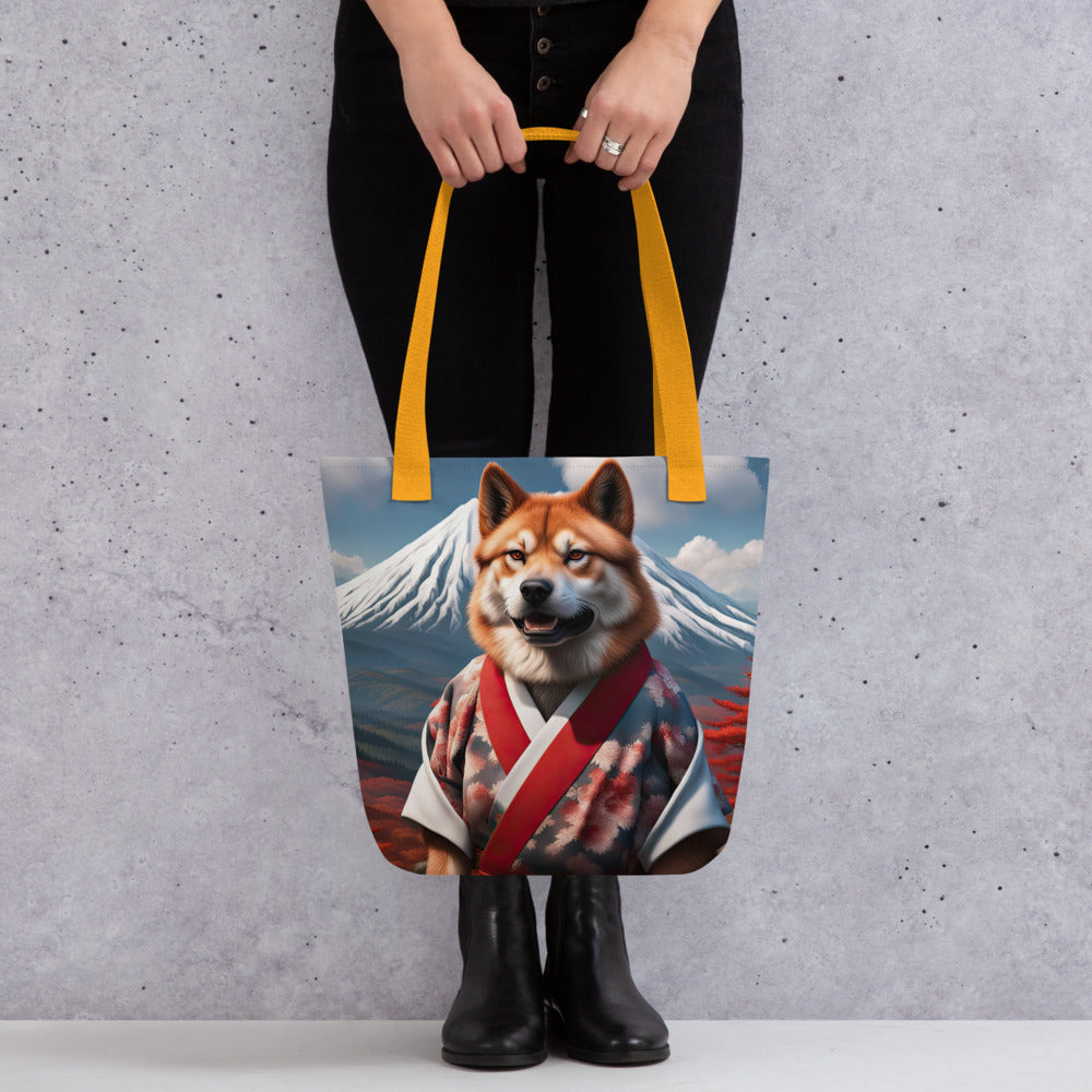 Tote bag-Japanese Akitainu