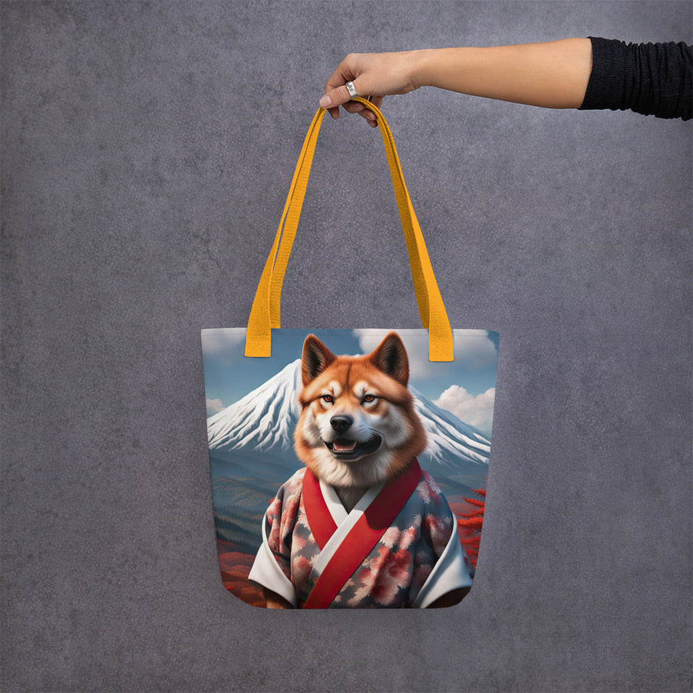 Tote bag-Japanese Akitainu