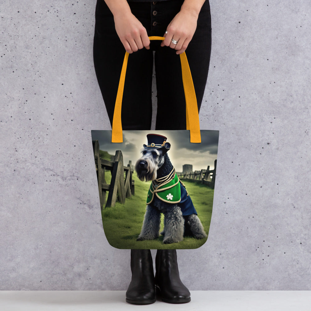 Tote bag-Kerry Blue Terrier