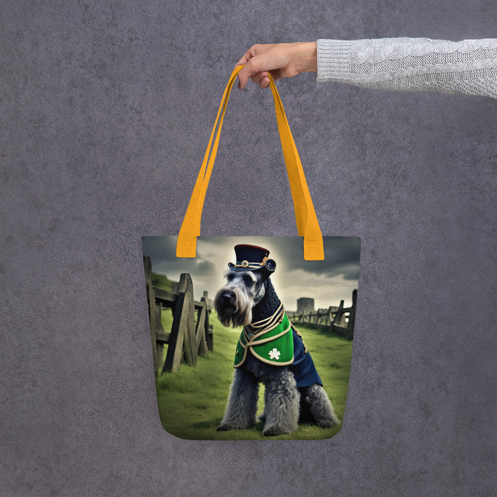 Tote bag-Kerry Blue Terrier