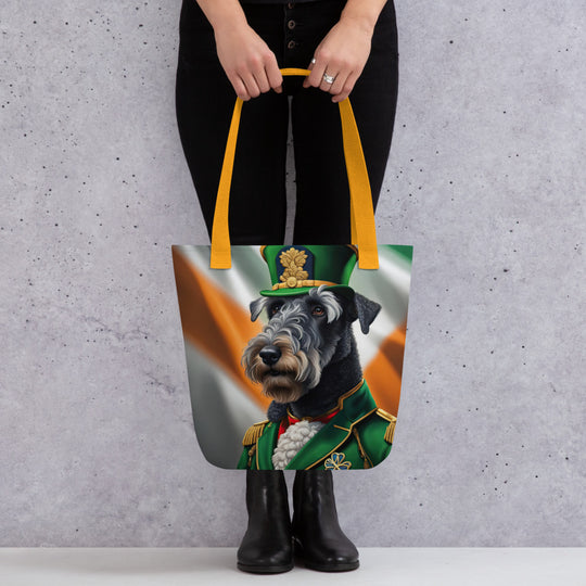 Tote bag-Kerry Blue Terrier V2