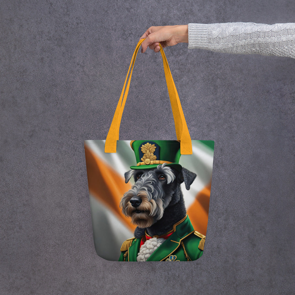 Tote bag-Kerry Blue Terrier V2