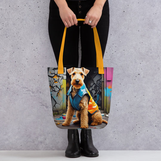 Tote bag-Lakeland Terrier