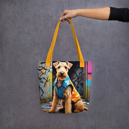 Tote bag-Lakeland Terrier