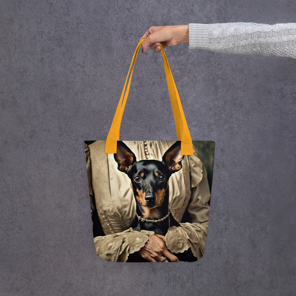 Tote bag-Toy Manchester Terrier V3