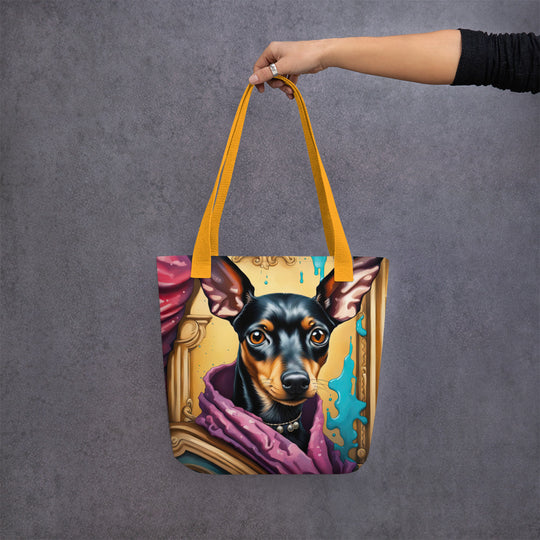 Tote bag-Toy Manchester Terrier V4