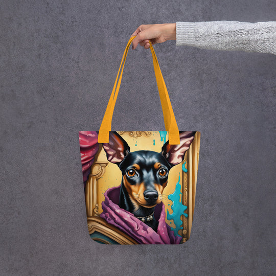 Tote bag-Toy Manchester Terrier V4