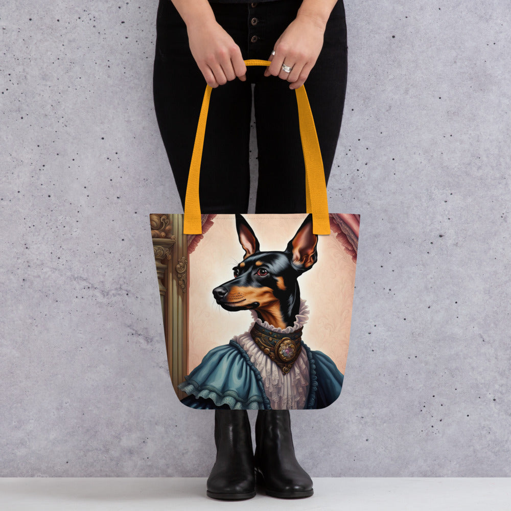 Tote bag-Toy Manchester Terrier V5