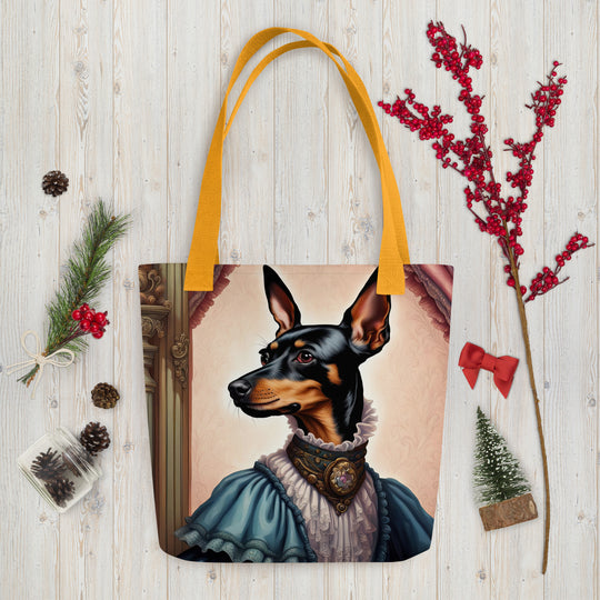 Tote bag-Toy Manchester Terrier V5