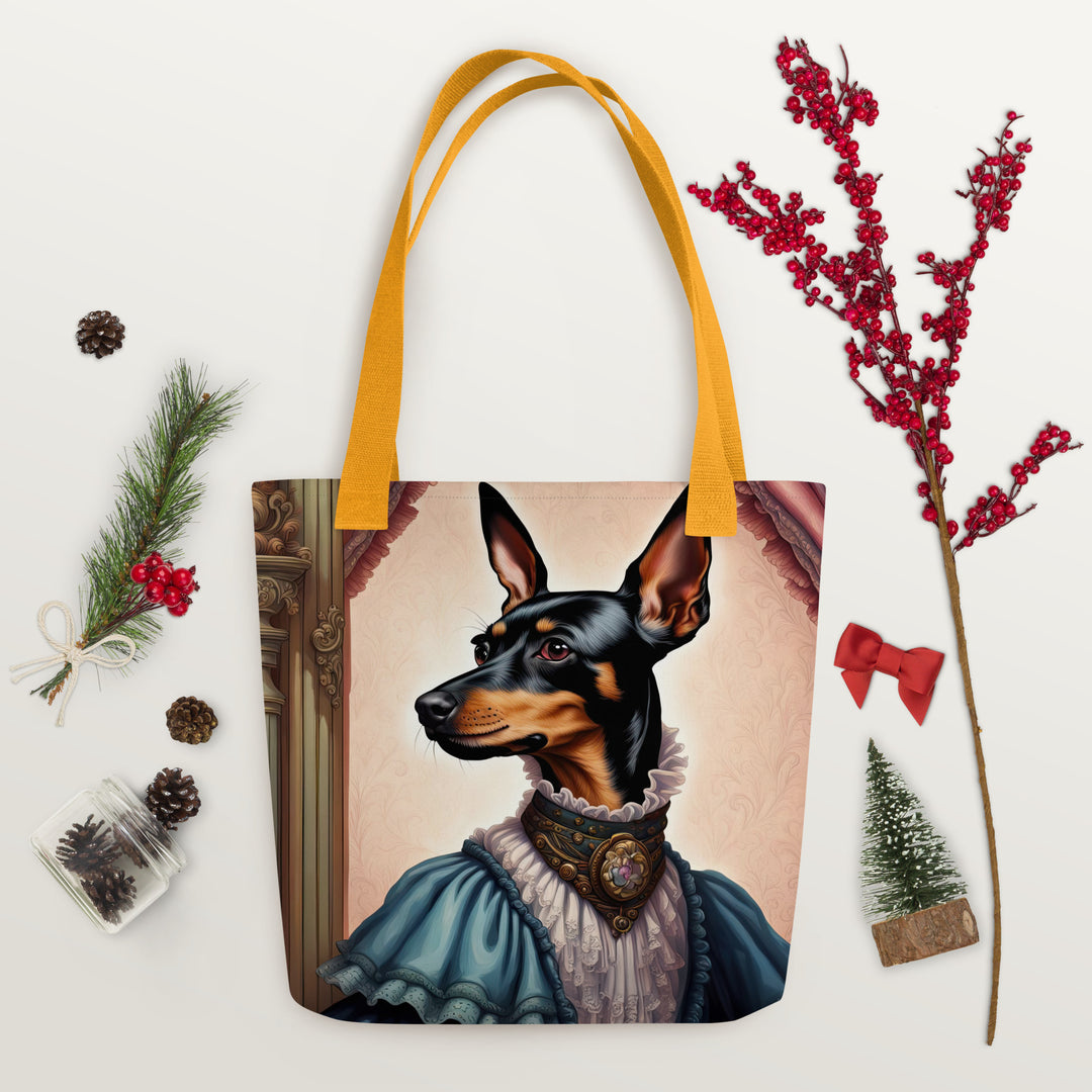 Tote bag-Toy Manchester Terrier V5