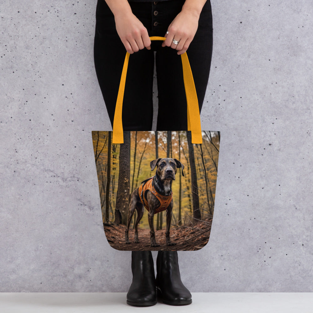 Tote bag-Treeing Tennessee Brindle V2