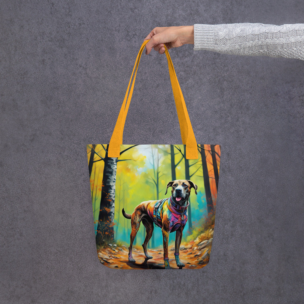 Tote bag-Treeing Tennessee Brindle V3