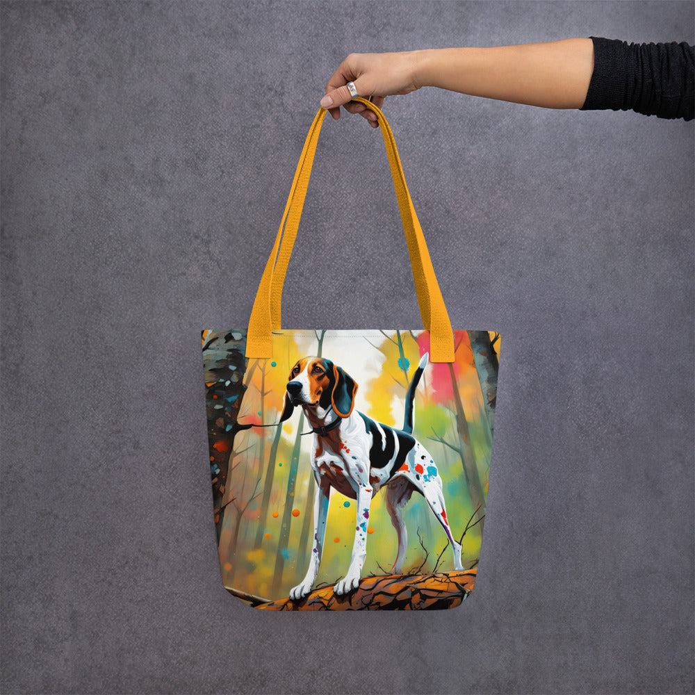 Tote bag-Treeing Walker Coonhound V4