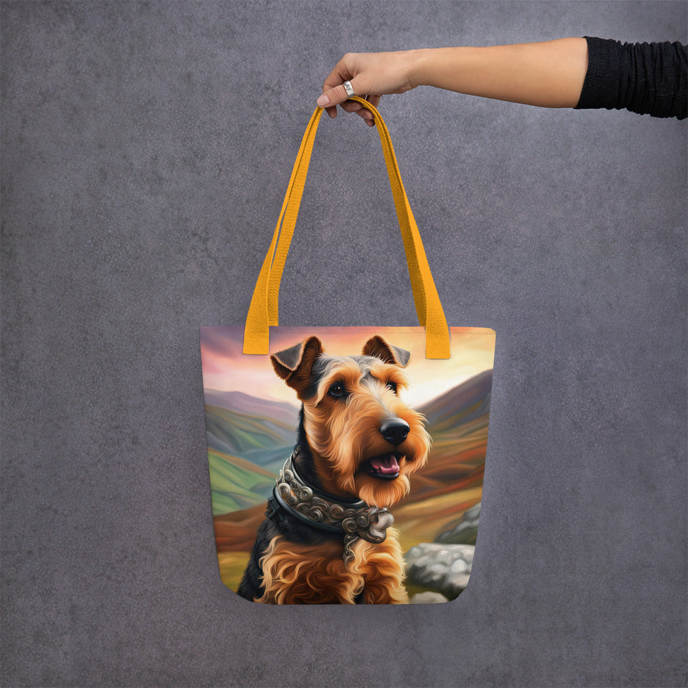 Tote bag-Welsh Terrier V3