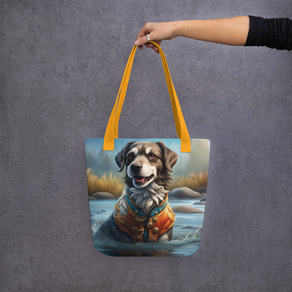 Tote bag-Wetterhoun V2