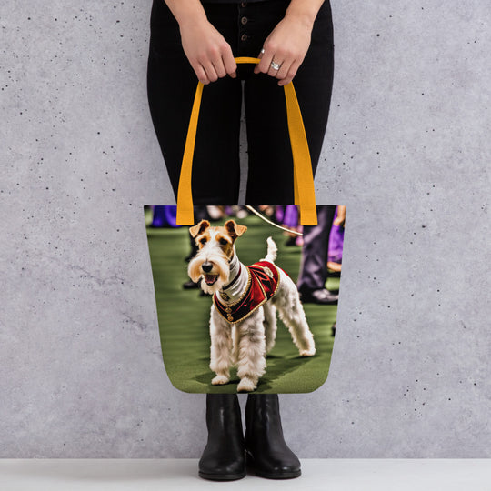 Tote bag-Wire Fox Terrier