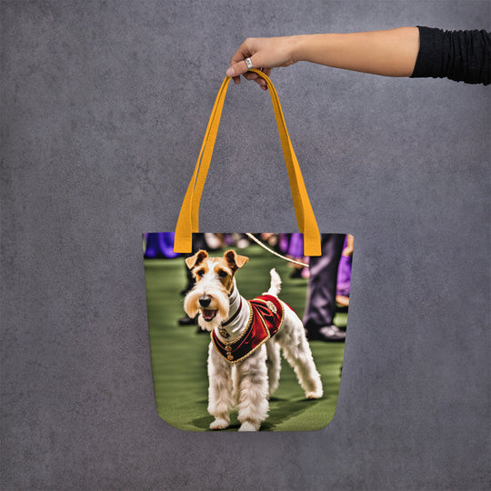 Tote bag-Wire Fox Terrier