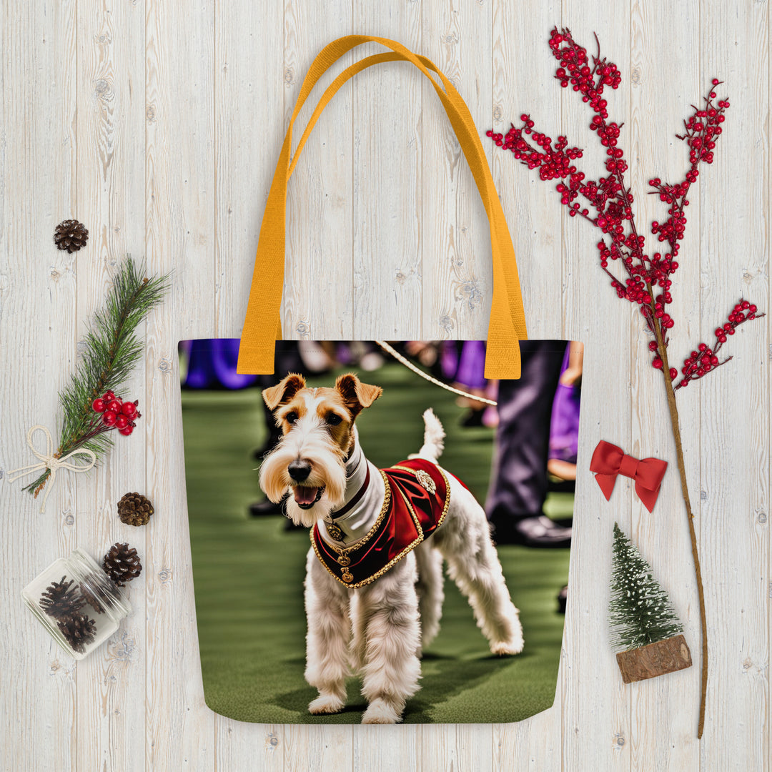 Tote bag-Wire Fox Terrier