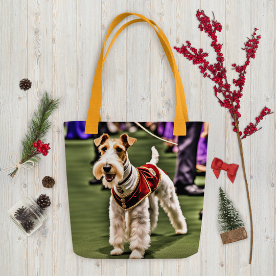 Tote bag-Wire Fox Terrier