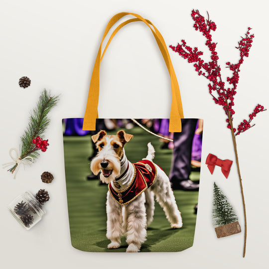 Tote bag-Wire Fox Terrier