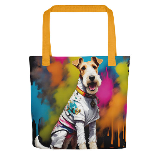 Tote bag-Wire Fox Terrier V2