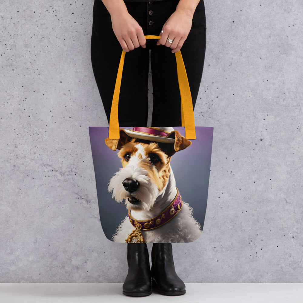 Tote bag-Wire Fox Terrier V3