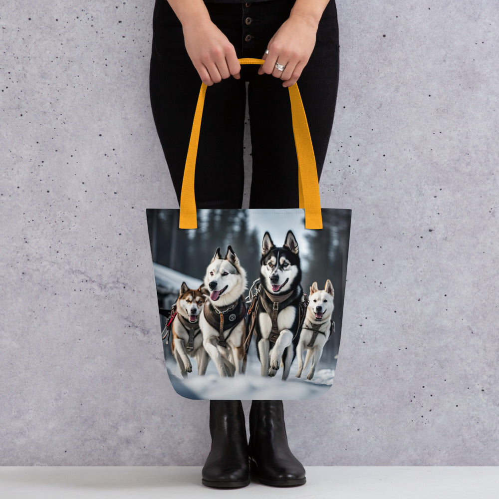 Tote bag-Yakutian Laika