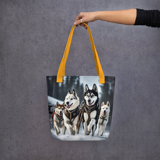 Tote bag-Yakutian Laika