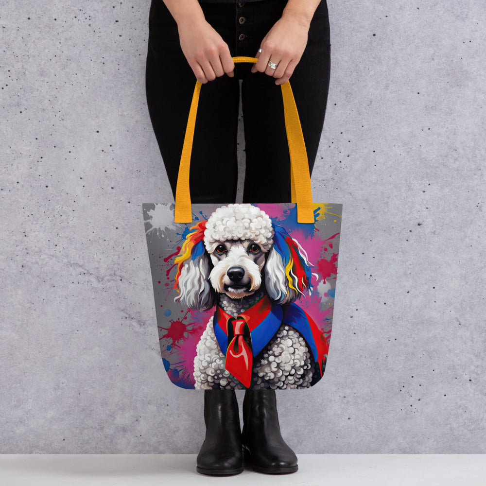 Tote bag-Poodle V2