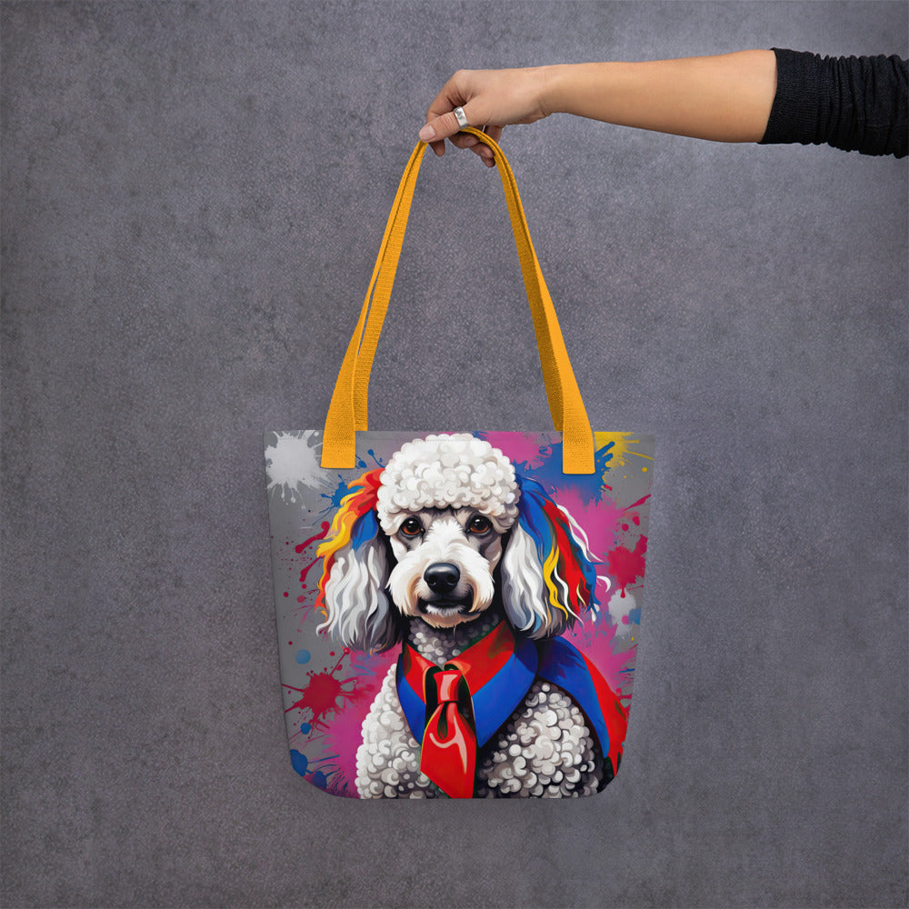 Tote bag-Poodle V2