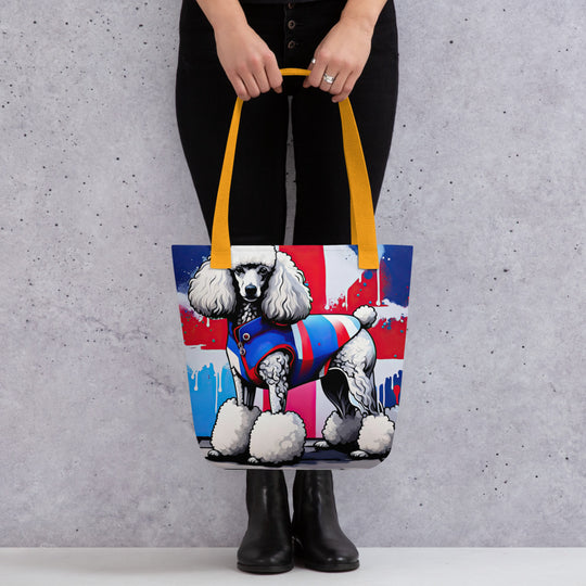 Tote bag-Poodle V4