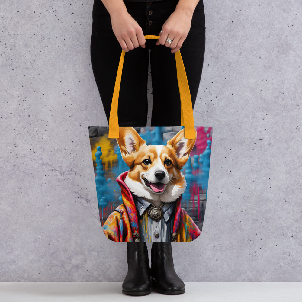 Tote bag-Pembroke Welsh Corgi  V4